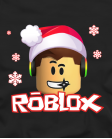 Marškinėliai Roblox   Head christmas 